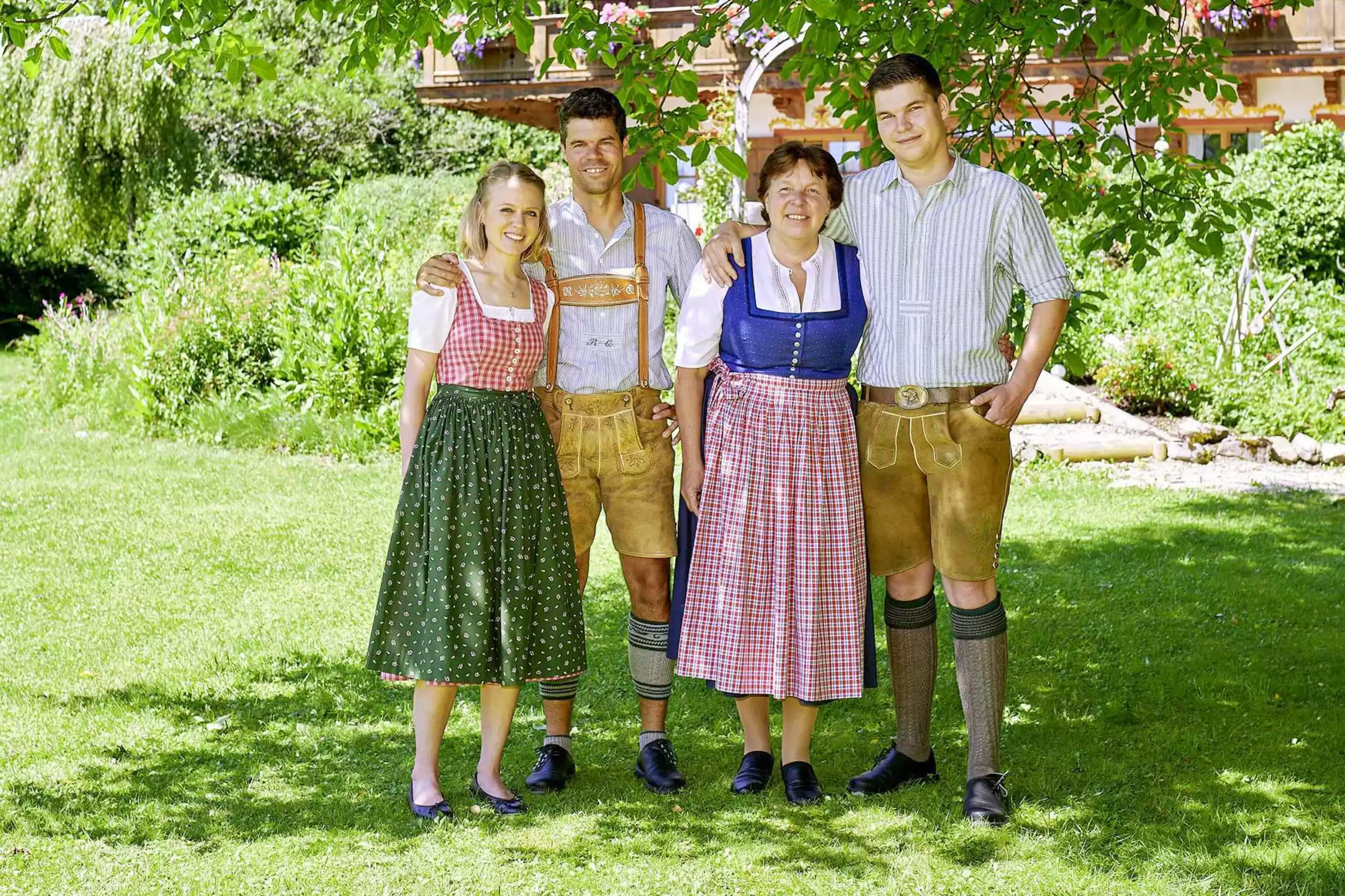 Aktivurlaub mit Erholung und Entspannung beim Landleben